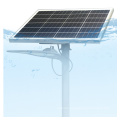 KCD outdoor high lumen aluminum housing solar street light 100w 150w 200w